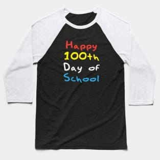 100 Day School Baseball T-Shirt